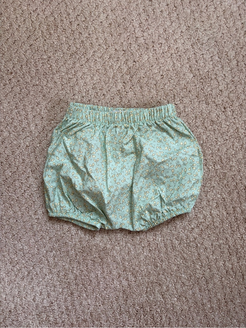 ZARA Leaf Print Cotton Infant Bloomers